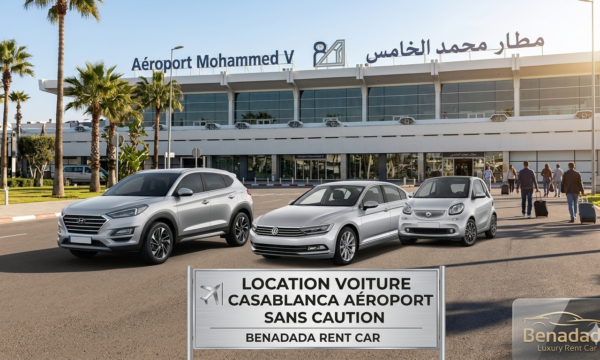 location voiture casablanca aeroport sans caution benadada